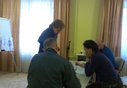 Участники обучающего курса массажа гуаша в марте 2015года.